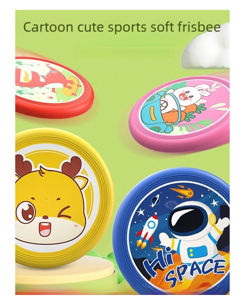 Kids Soft Rubber Frisbee Carto - Frisbee Freestyle Disc reseña y precio