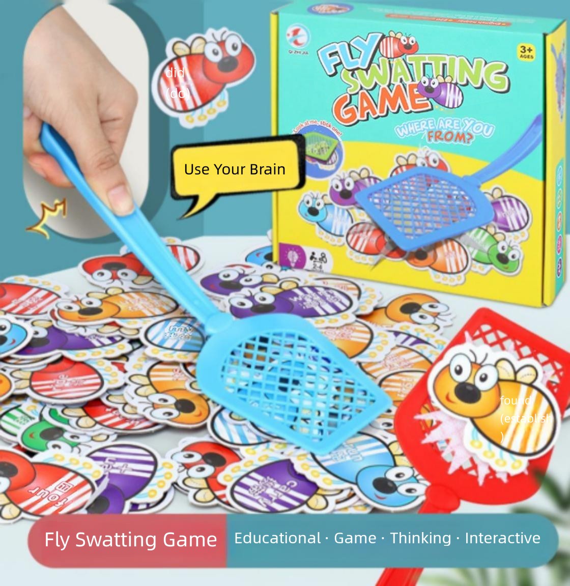 Fly Swatter Game for Kids Educ - Quick Games Party reseña y precio