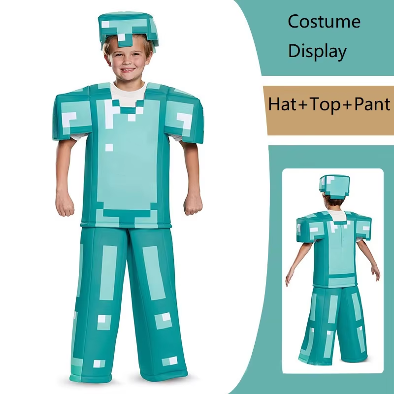 NEW Kids Cosplay Diamond Armor - Party Games Kids reseña y precio