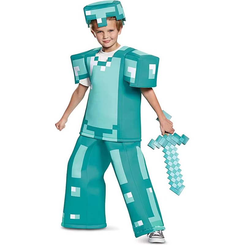 NEW Kids Cosplay Diamond Armor - Party Games Kids reseña y precio