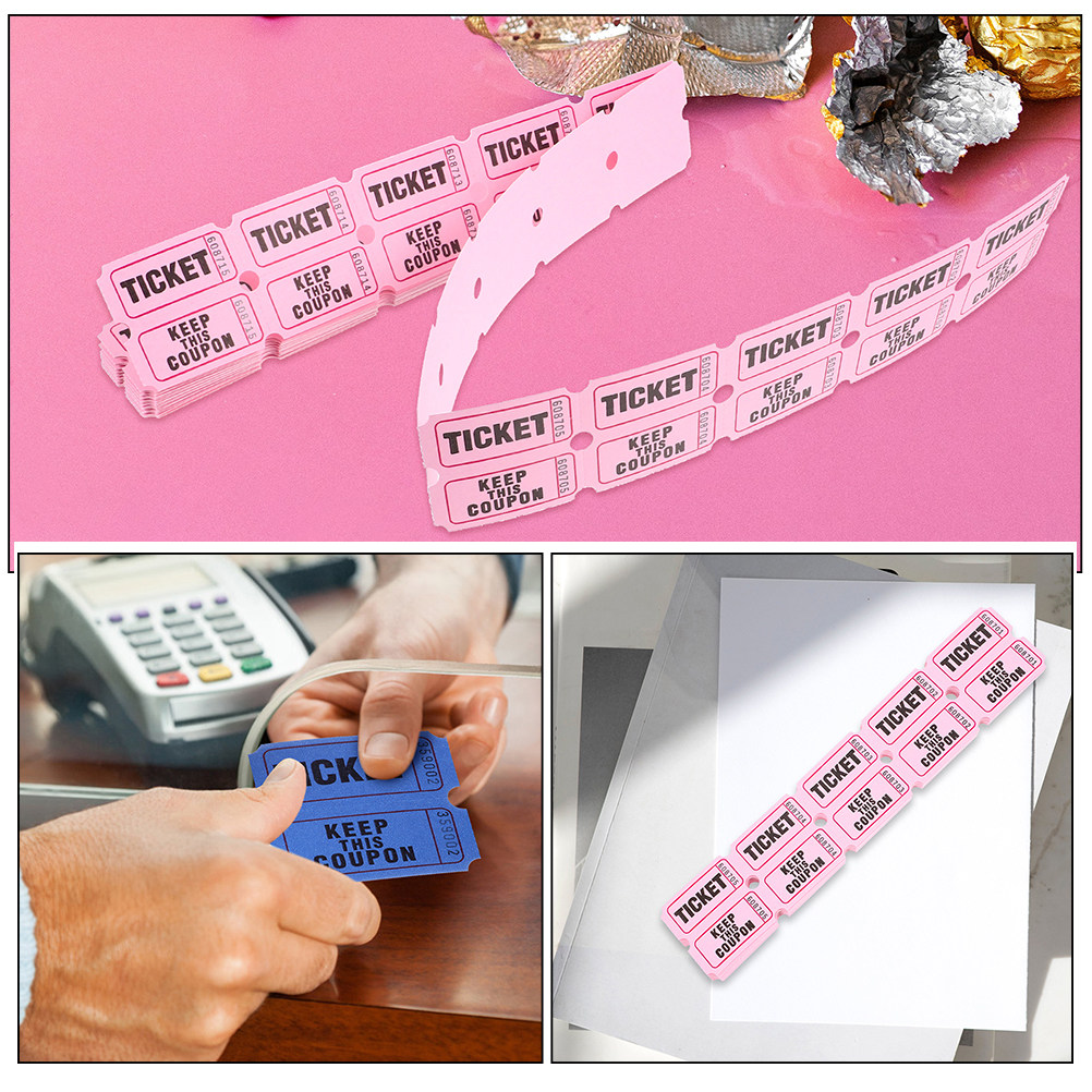 400pcs Raffle Tickets Small Si - Party Games Easy reseña y precio