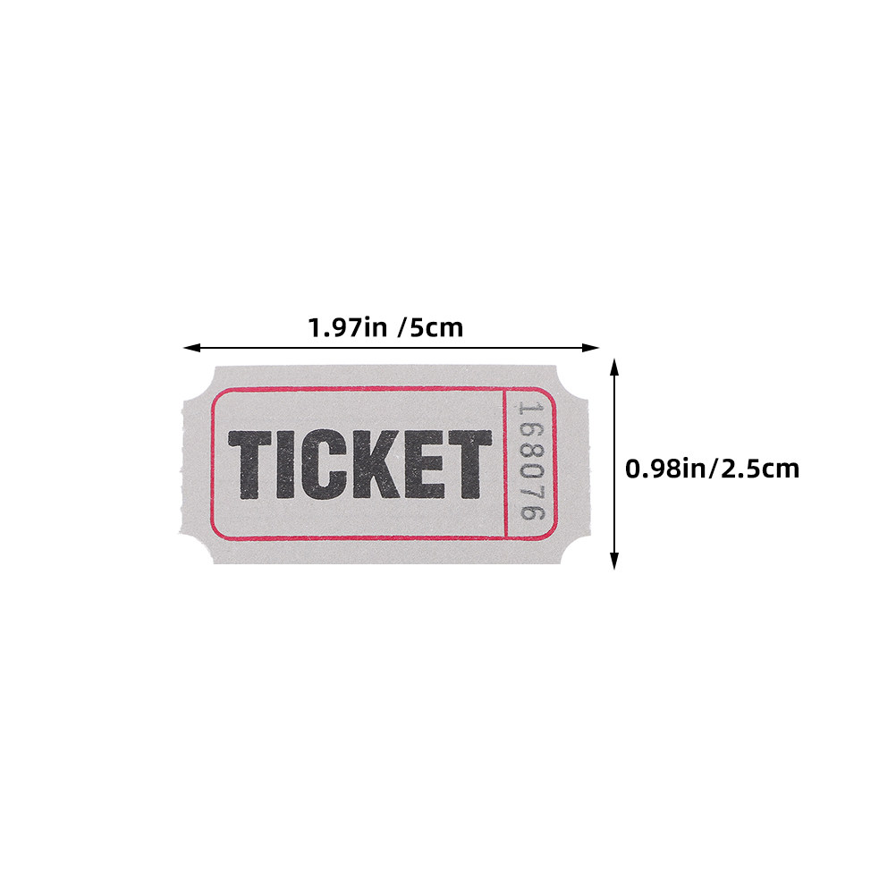 400pcs Raffle Tickets Small Si - Party Games Easy reseña y precio