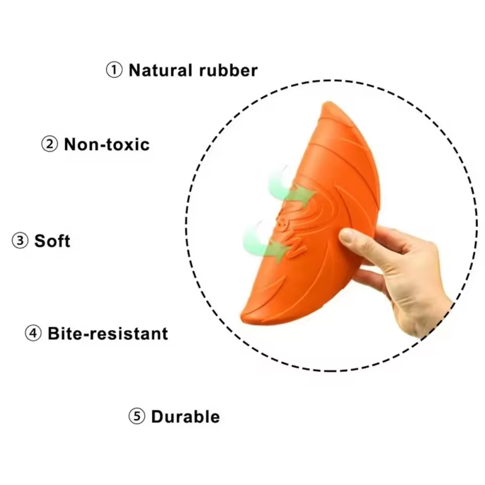 Bite Resistant Dog Flying Disc - Frisbee Freestyle Disc reseña y precio